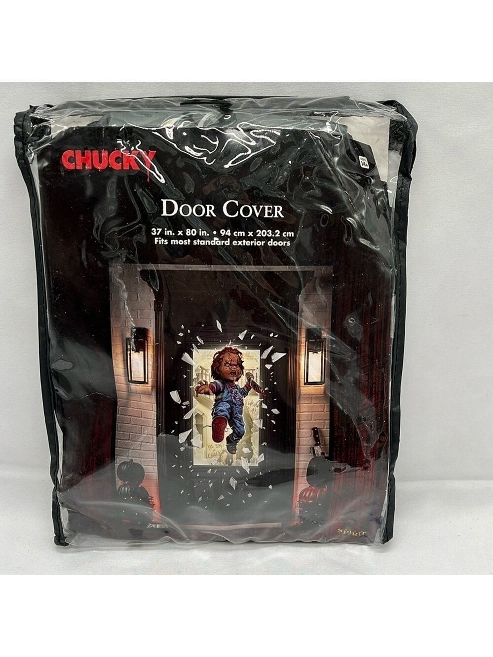 Spirit Halloween Chucky Door Cover Horror Childs Play